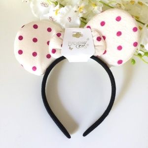 5/$25 Minnie Mouse Ears Headband, Brand new